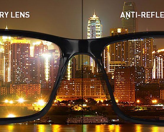 anti-reflective lens
